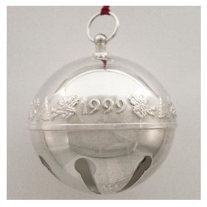 Wallace 1999 Sleigh Bell Ornament